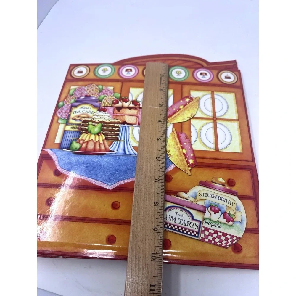 10x10 Kitchen Recipe Scrapbook Album 20 Refillable 8x8 Pages Assembled Unused